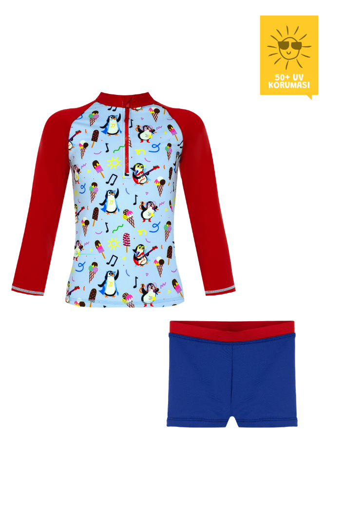 UPF 50+ Erkek Çocuk Yüzme Seti1 - TAPPY