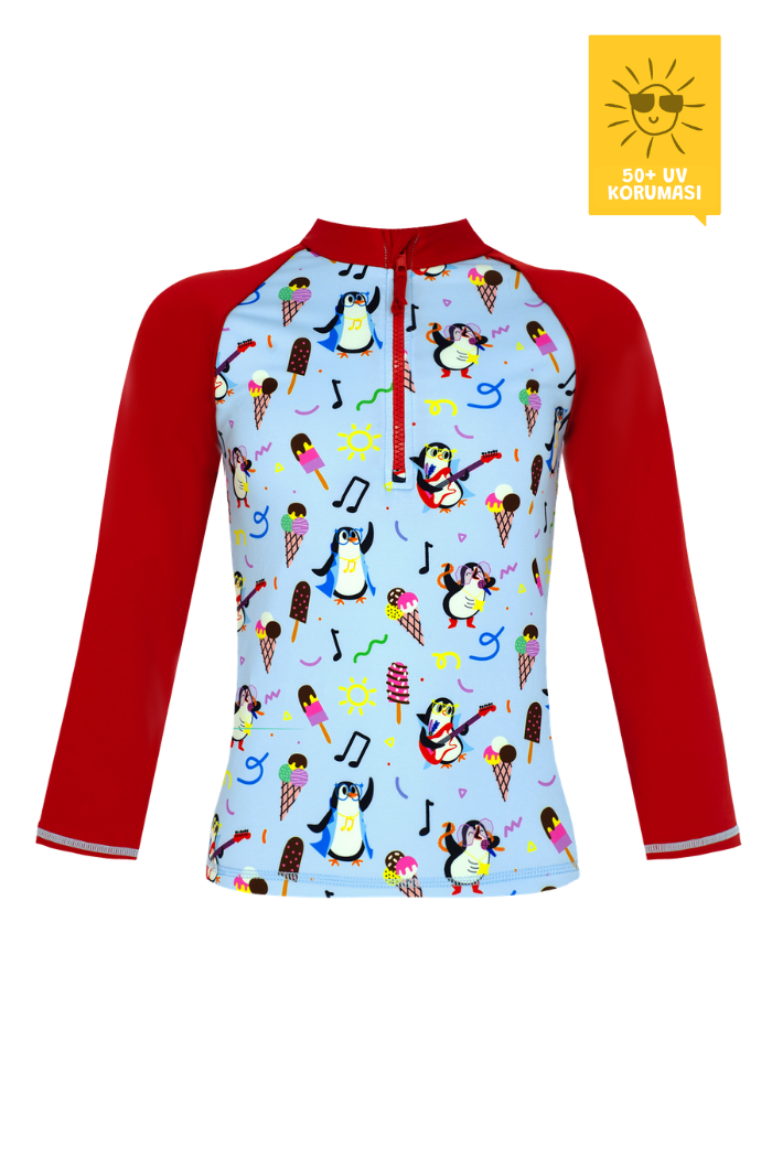 UPF 50+ Uzun Kollu Üst - TAPPY