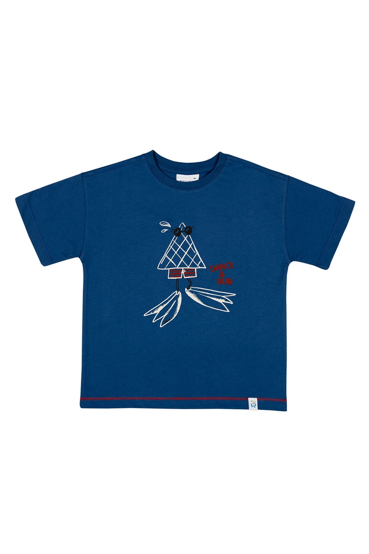 Cool Cone Crew Kısa Kollu T-Shirt - Mavi
