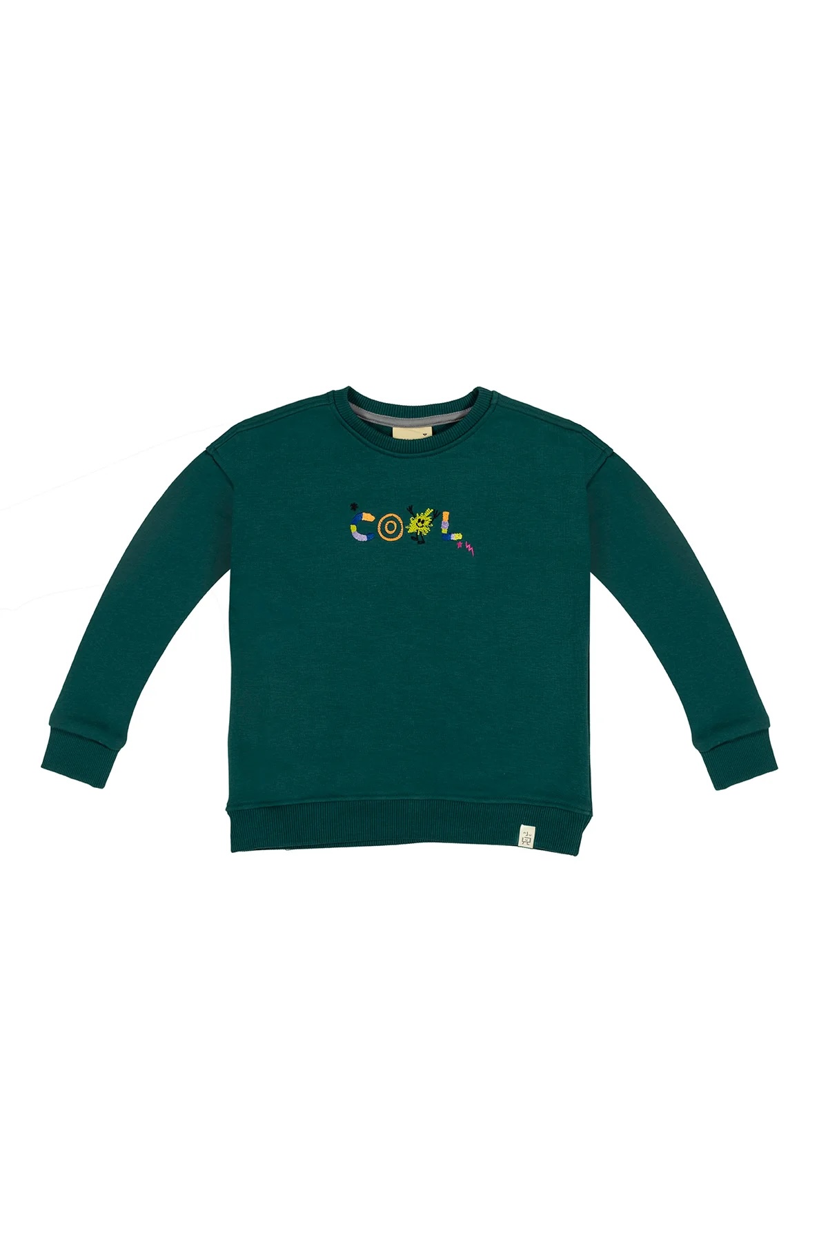 Cool Sweatshirt - Koyu Yeşil