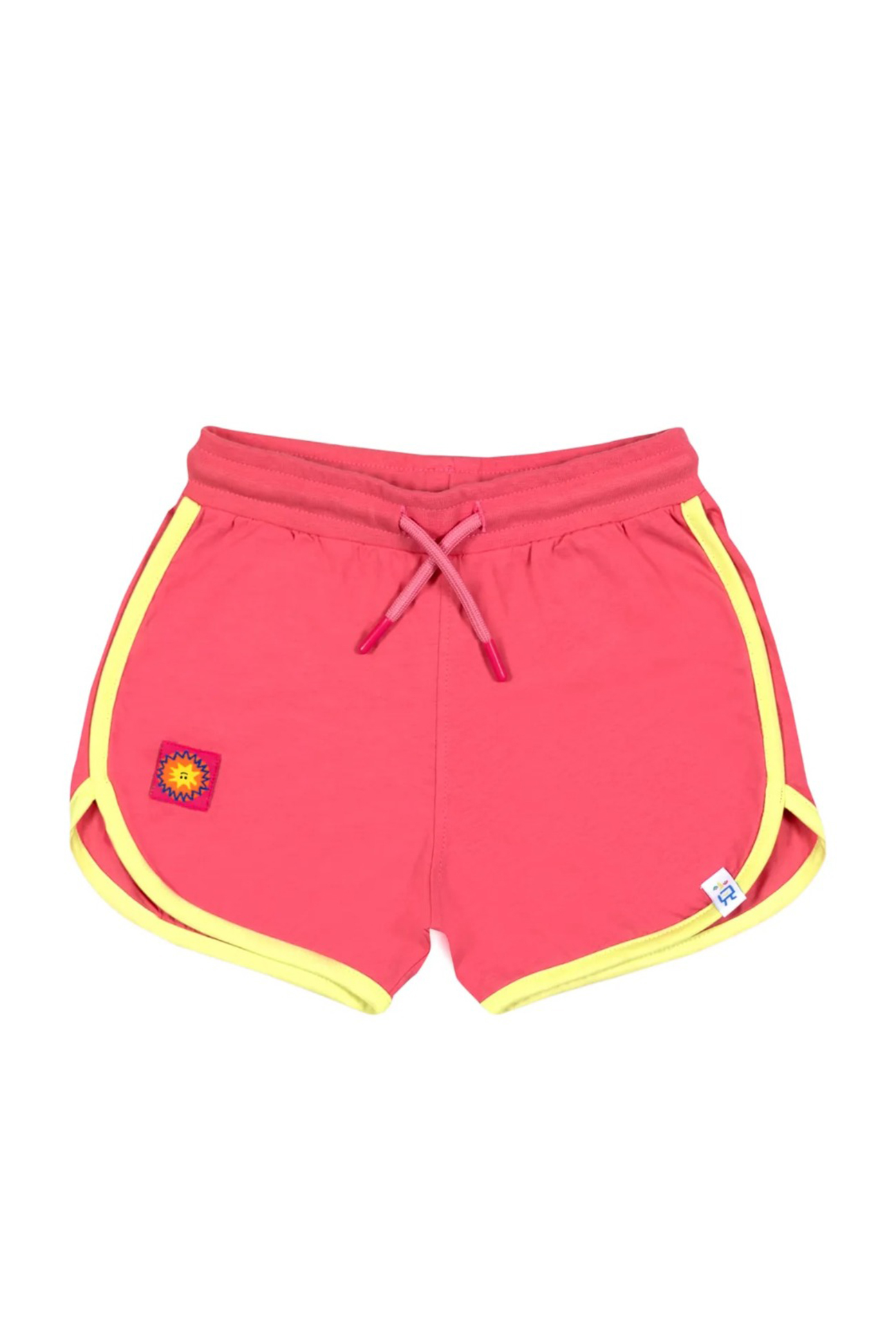 Retro Şort Pembe Lime Biyeli (Pembe Kordonlu)