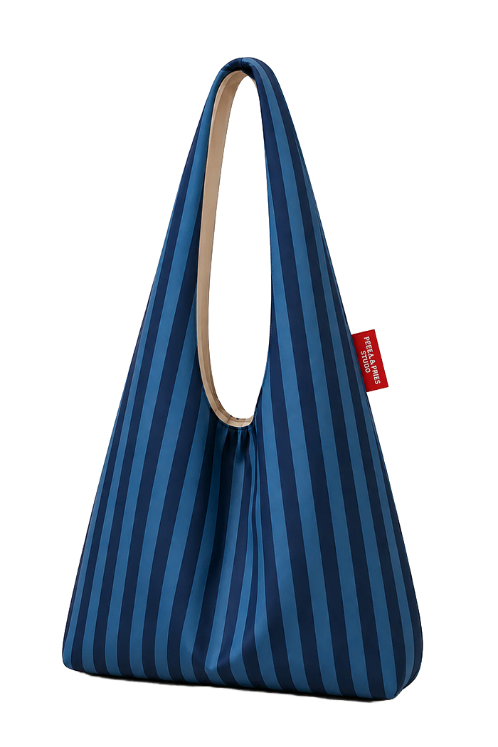 Navy Stripe Bag