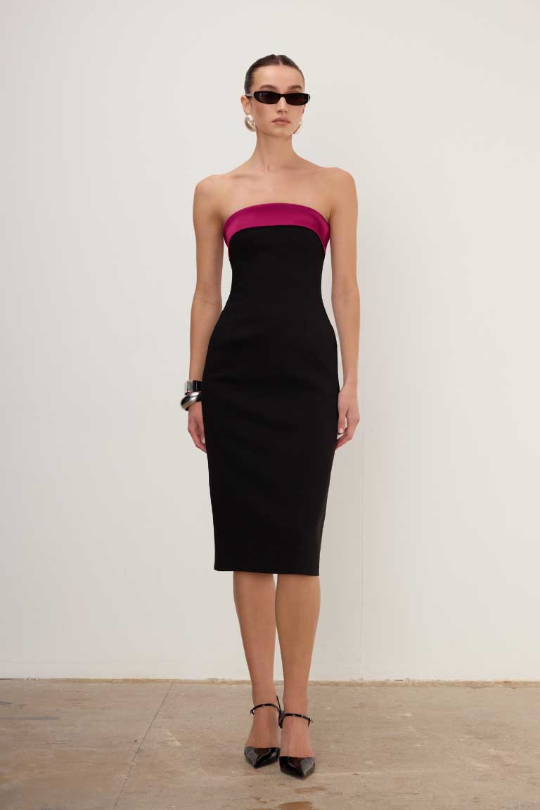 Elera Strapless Midi