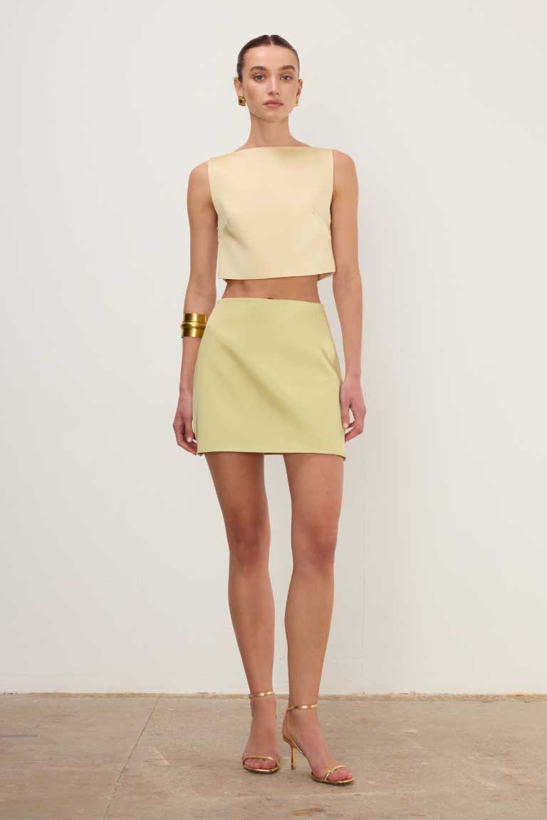 Butter Zıpper Top