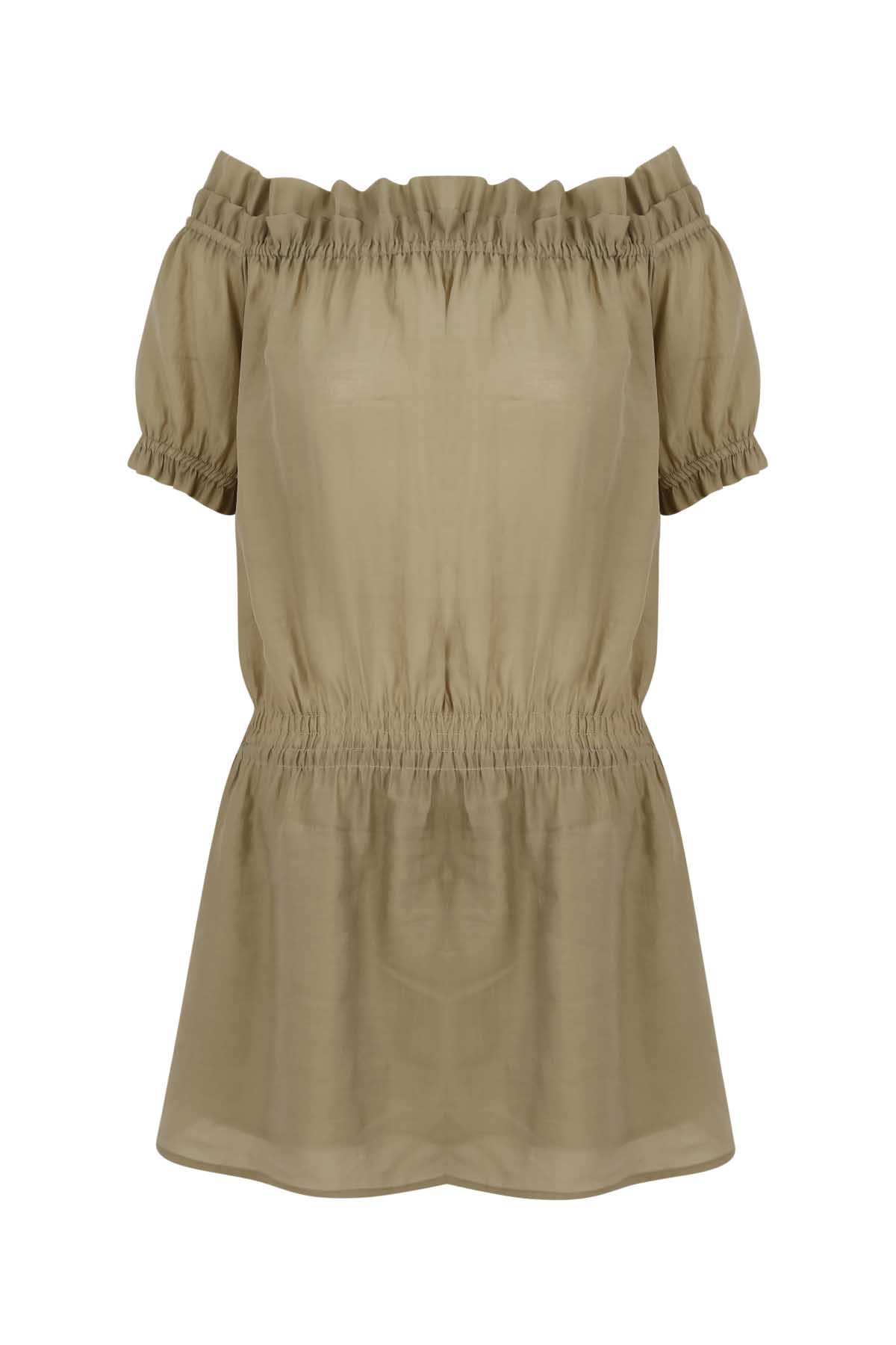 Luna Haki Dress