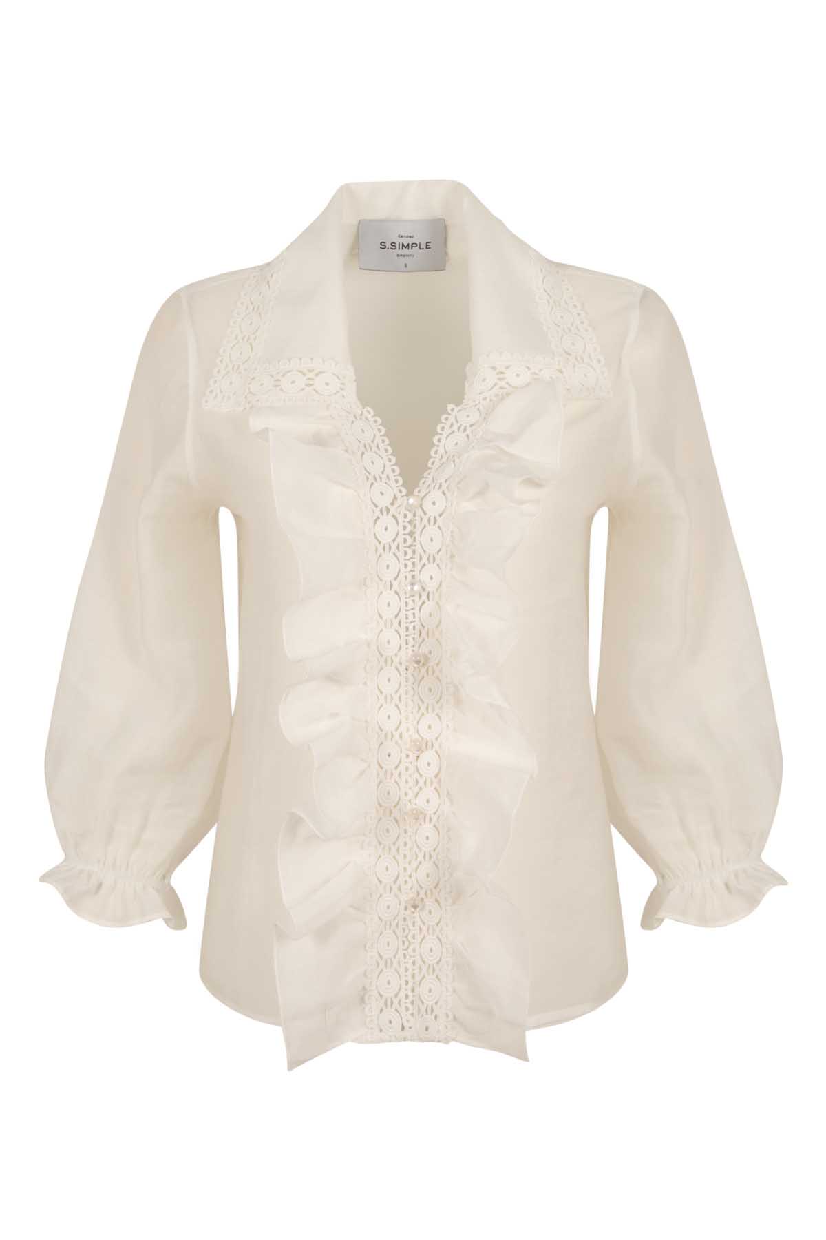 Livia Beyaz Shirt
