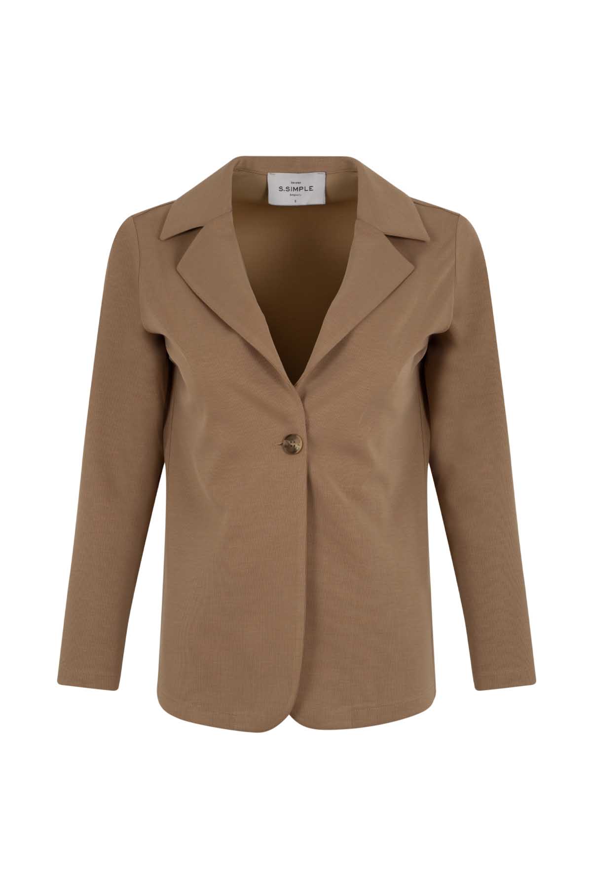 Signature Knit Bej Jacket