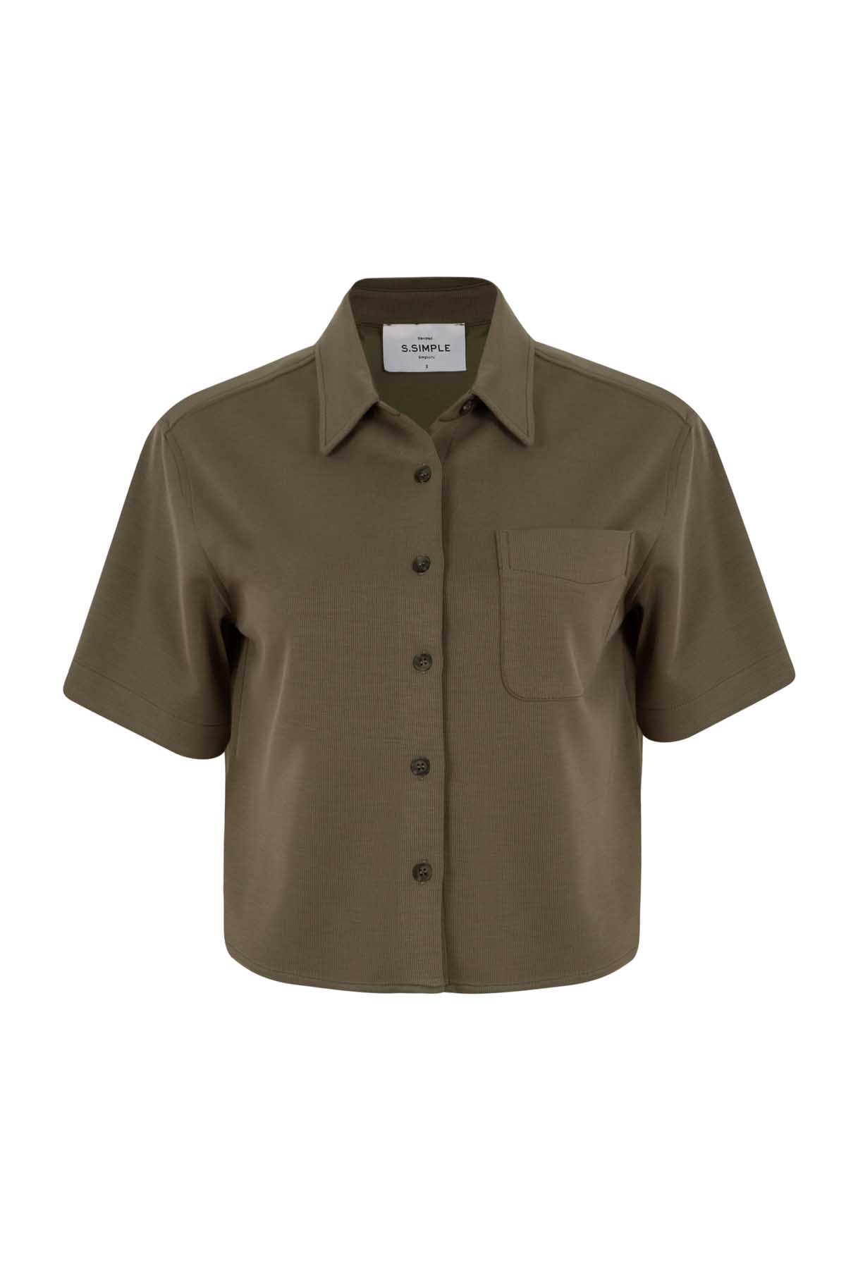 Signature Haki Knit Shirt