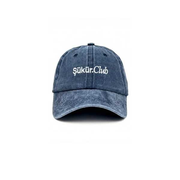 Şükür.Club Lacivert Şapka