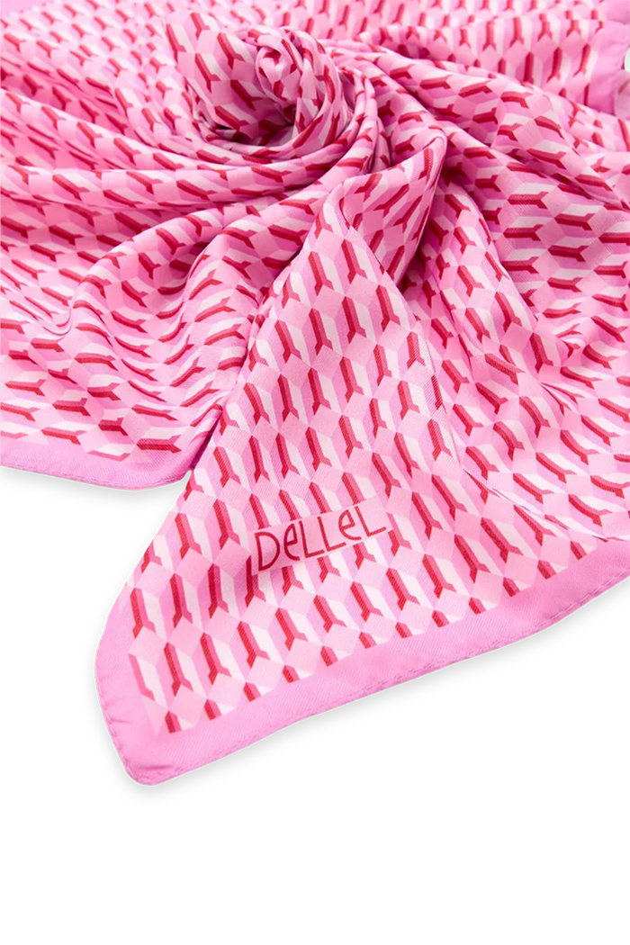 Pembe Frezya Fular