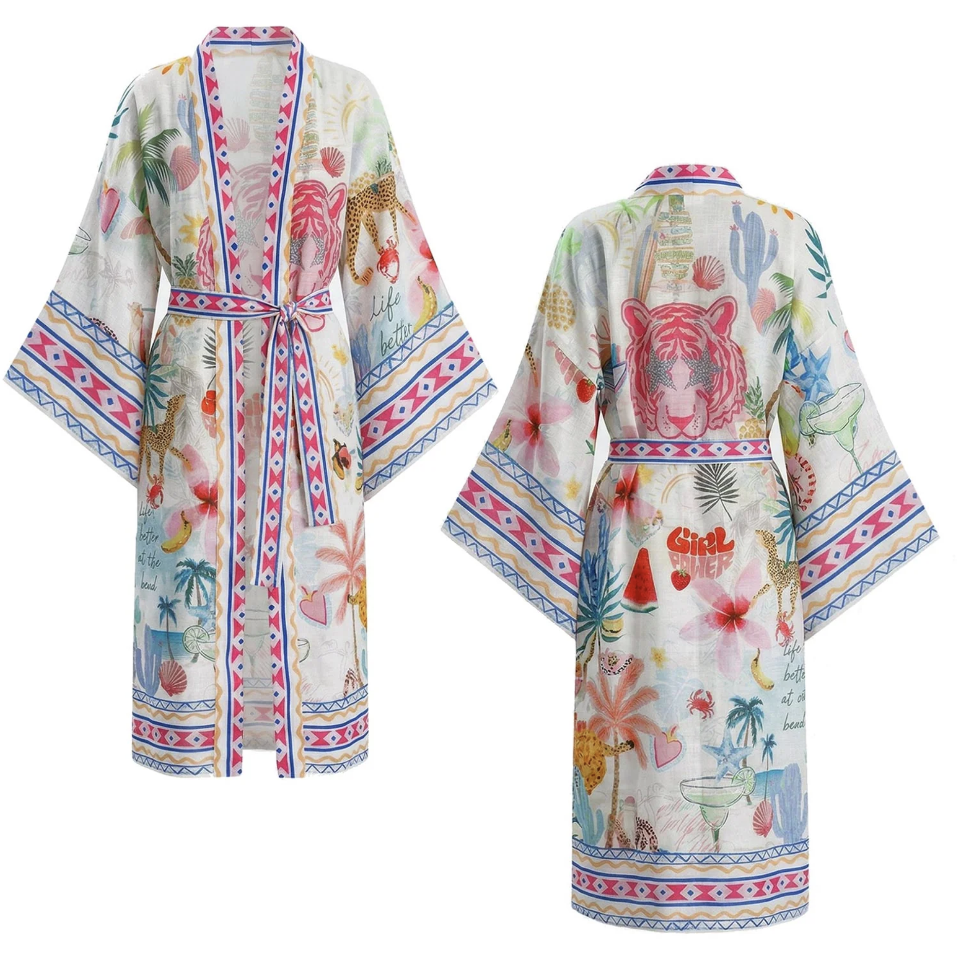 Nancy Keten Dokulu Kimono