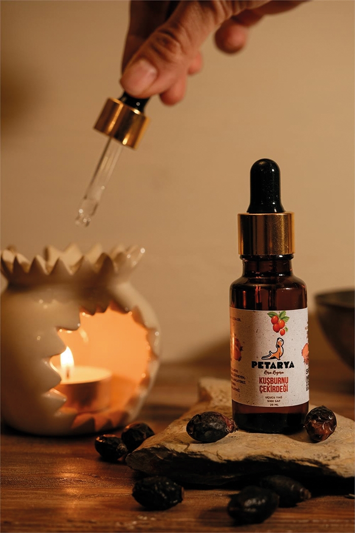 PETARYA %100 Saf Uçucu Kuşburnu Çekirdeği Yağı Rosa Rugosa - 20ml