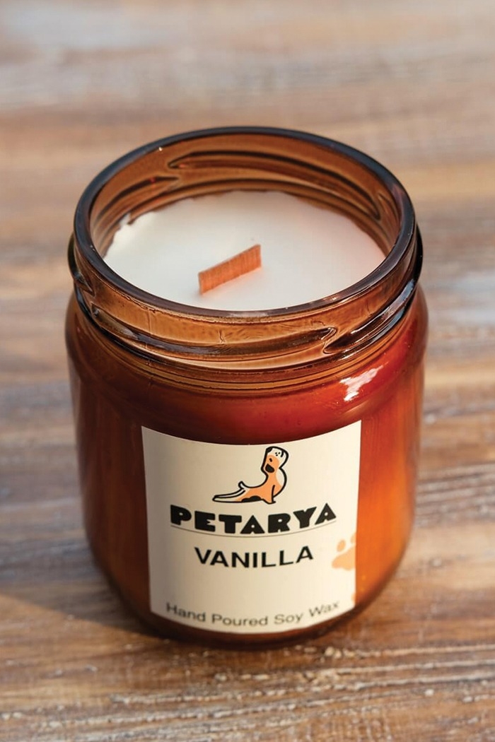 Doğal Vanilya Esanslı Vegan Soya Mumu