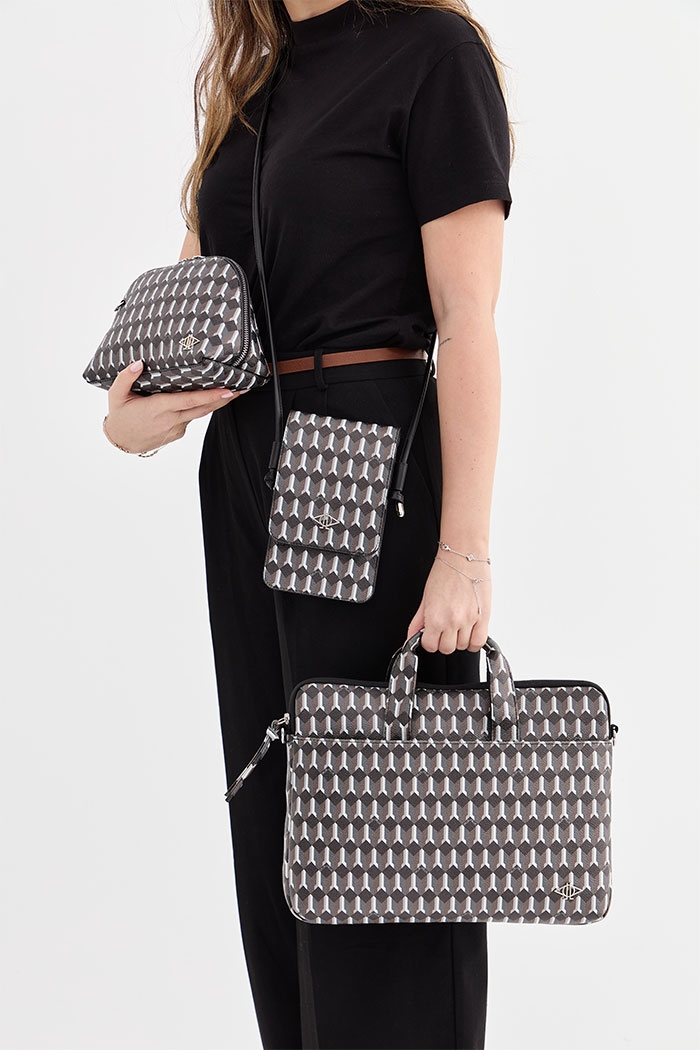 Helion Siyah Telefon Çantası