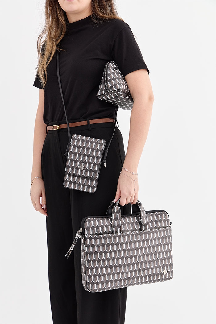 Helion Siyah Telefon Çantası