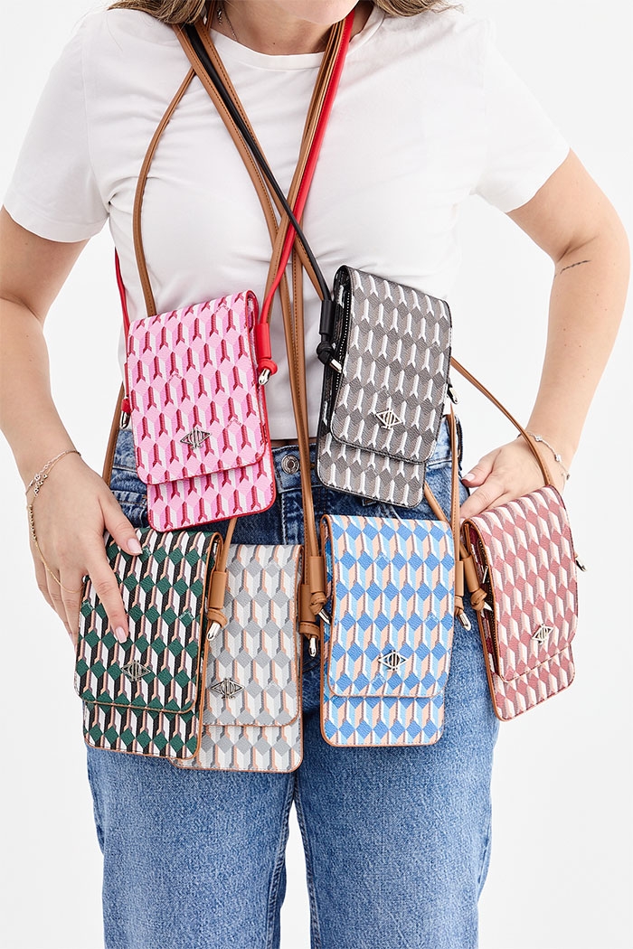 Helion Siyah Telefon Çantası