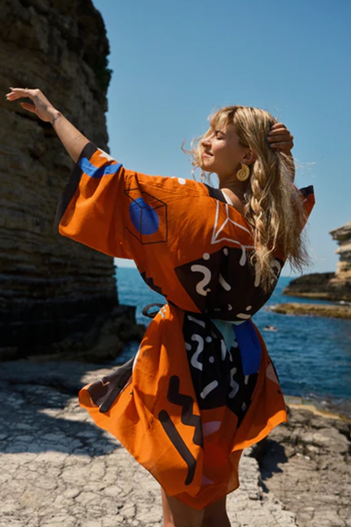 Sunburn Kimono