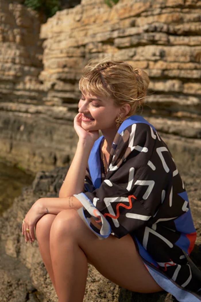 Peony Kimono