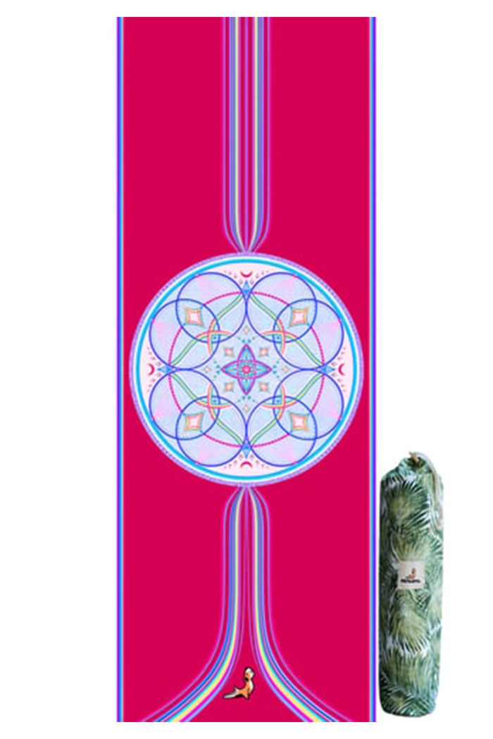 Madala Series 4.1 mm Eternal Life Creation Doğal Kauçuk Kaydırmaz Yoga Matı