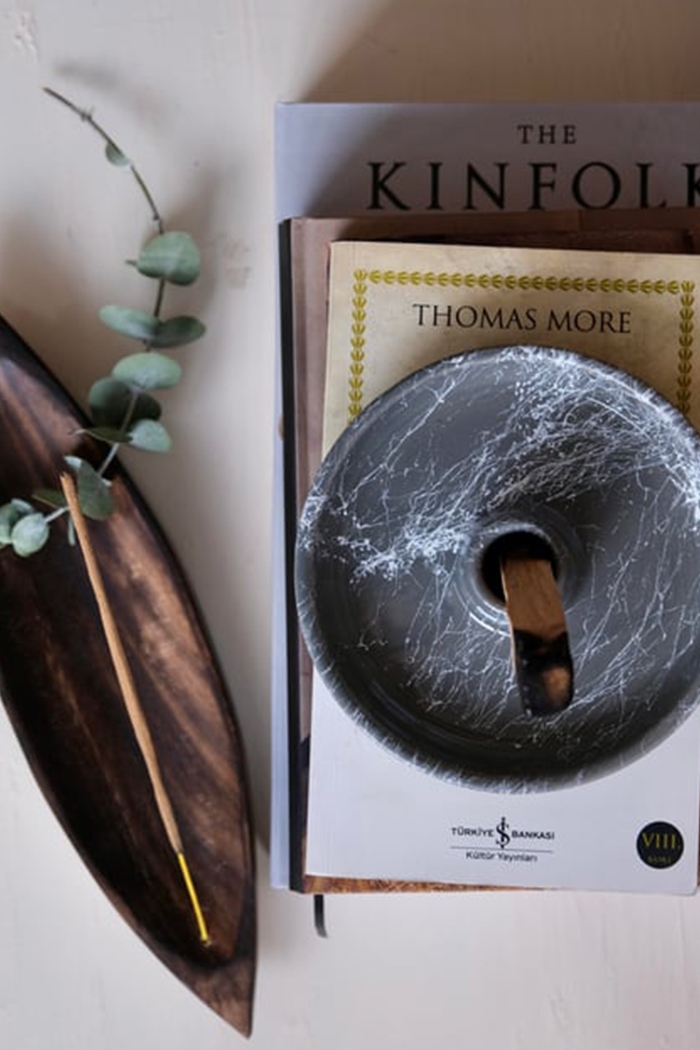 PETARYA Gri Palo Santo Tutucu Sarma Tütsülük