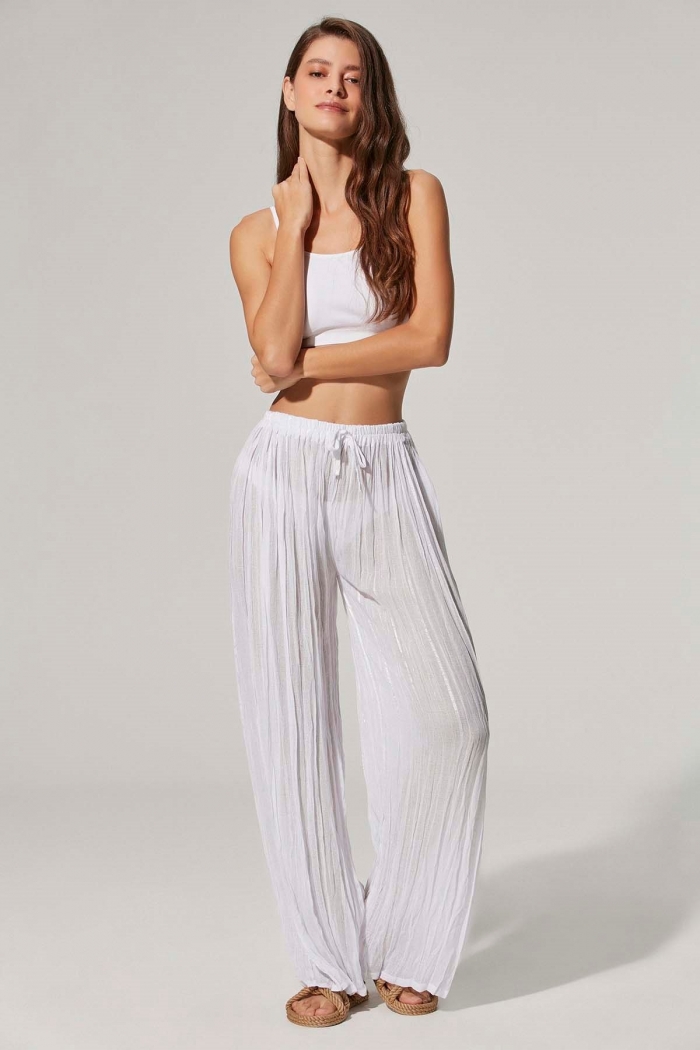 Bürümcük Kumaş Kadın Pantolon