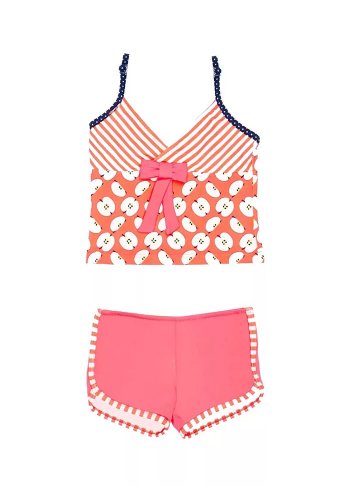 Elma Desenli Tankini
