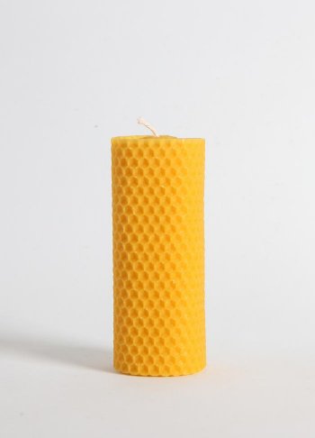 Kare Doğal Balmumu Mum