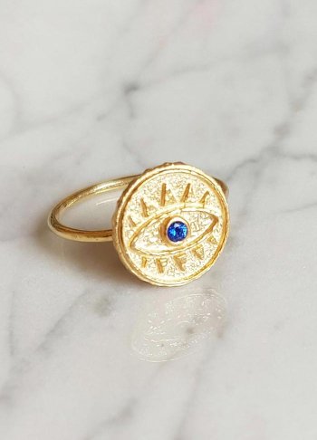 Evil Eye Gold Yüzük