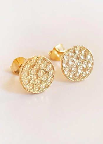 Diamond O Gold Küpe
