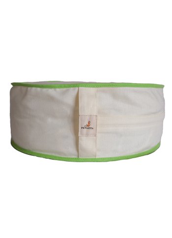 Zafu Naturel Karabuğday Kabuğu Dolgulu Meditasyon Minderi