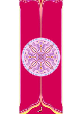 Madala Series 4.1 mm Now Here Doğal Kauçuk Kaydırmaz Yoga Matı