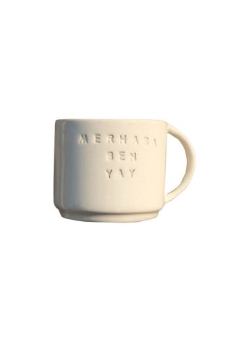 El Yapımı Seramik Burç Kupası - Yay