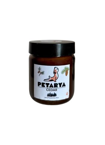 Doğal Sedir Esanslı Vegan Soya Mumu