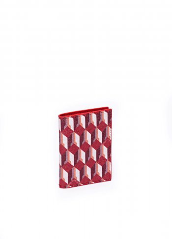 Bordo Monogram Kartlık