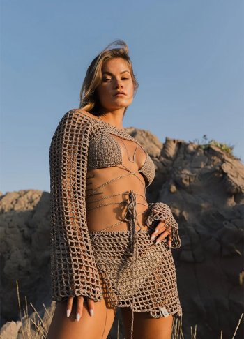 Bali Suit / Örgü Plaj Takımı