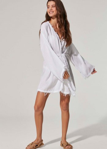 Double Face Müslin Kimono