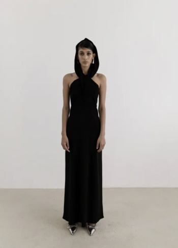 Wrap Dress In Mold Shıny Jersey